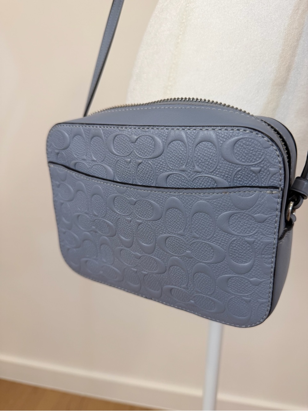 Coach Mini Camera Bag and Wallet in Twilight Blue - Picture 5 of 9